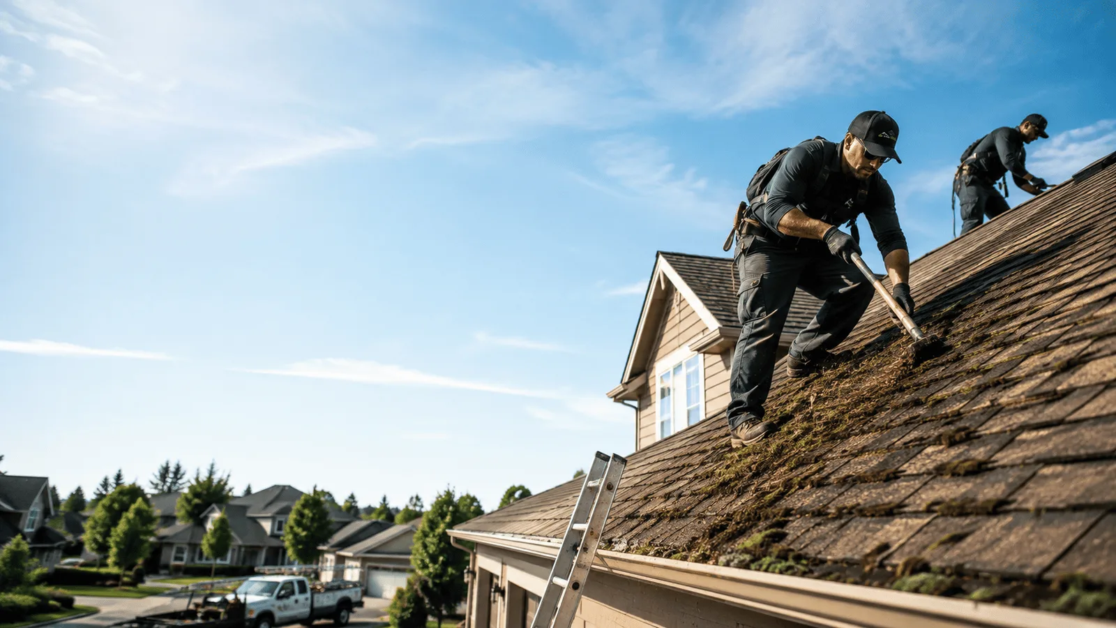 Roof Moss Removal in Hazel, KY near me